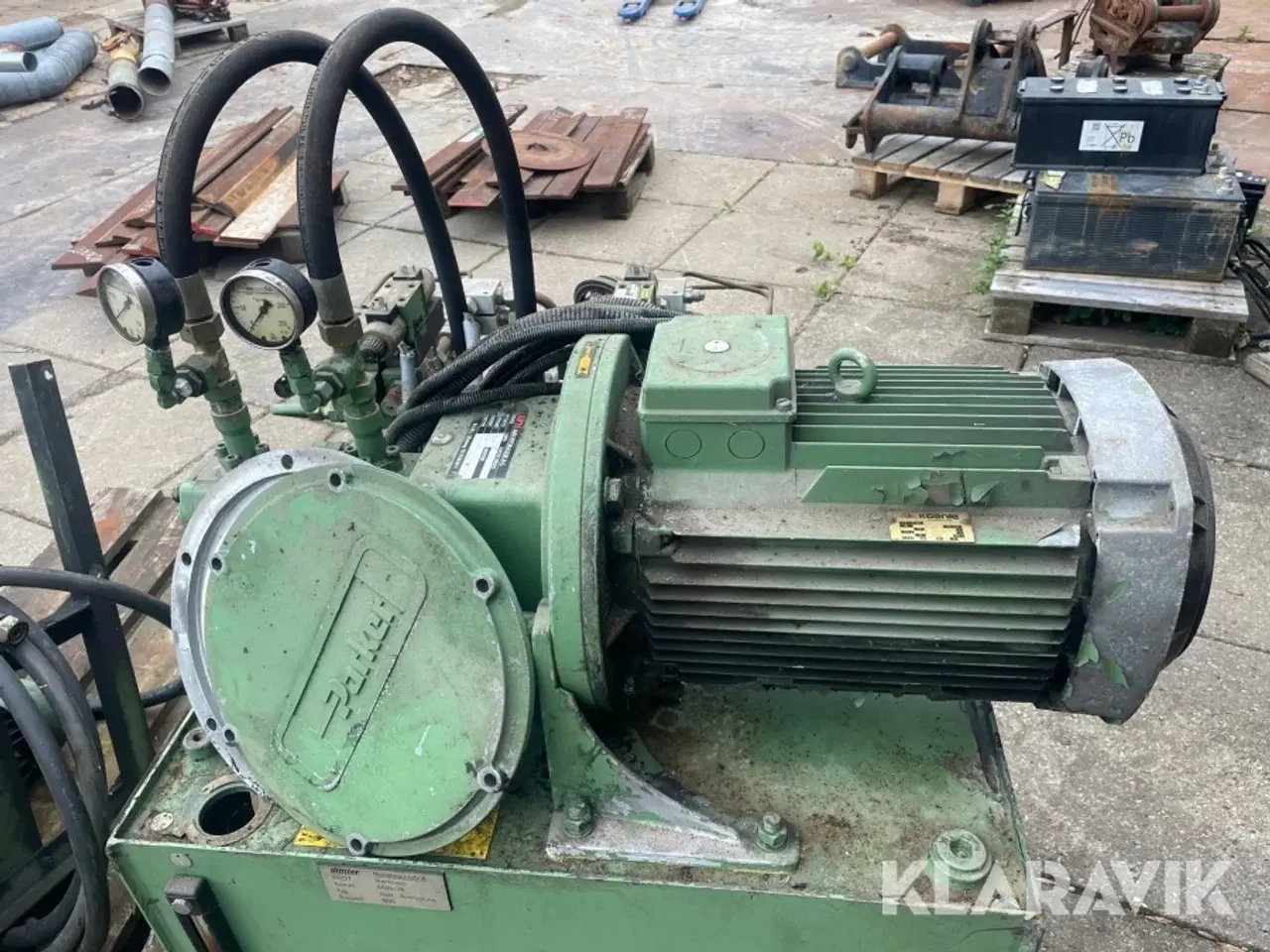 Billede 9 - Hydraulik station Dimter 89257 med kølerenhed