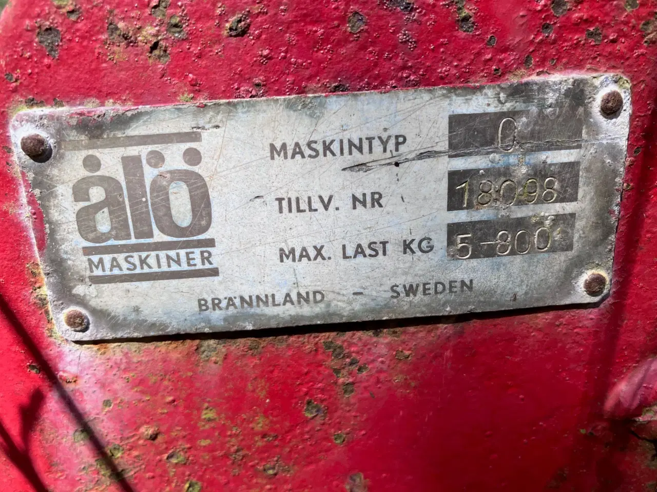 Billede 3 - Frontlæsser incl. traktorbeslag for Fordson