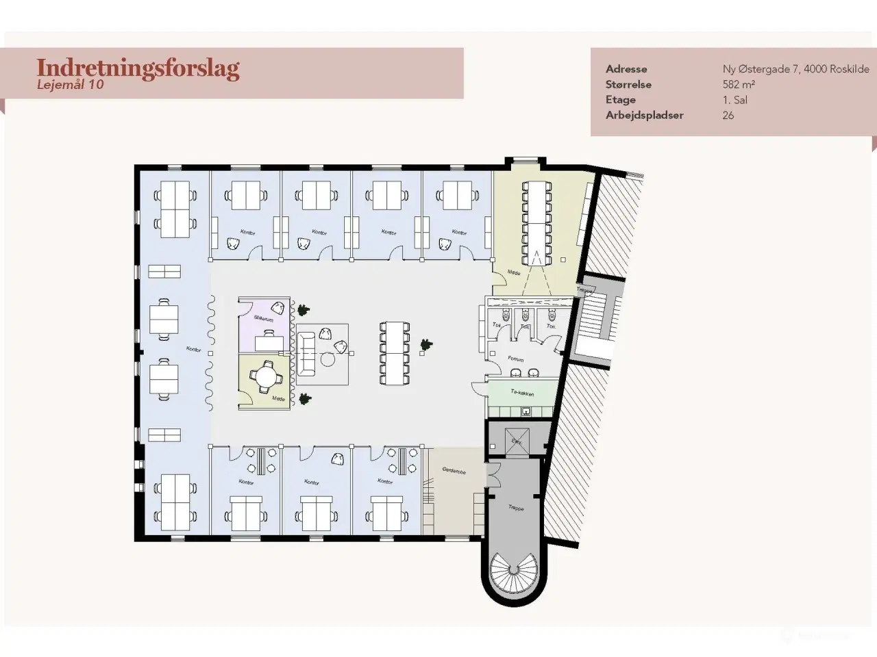 Billede 17 - Bo midt i Roskilde lige ved stationen