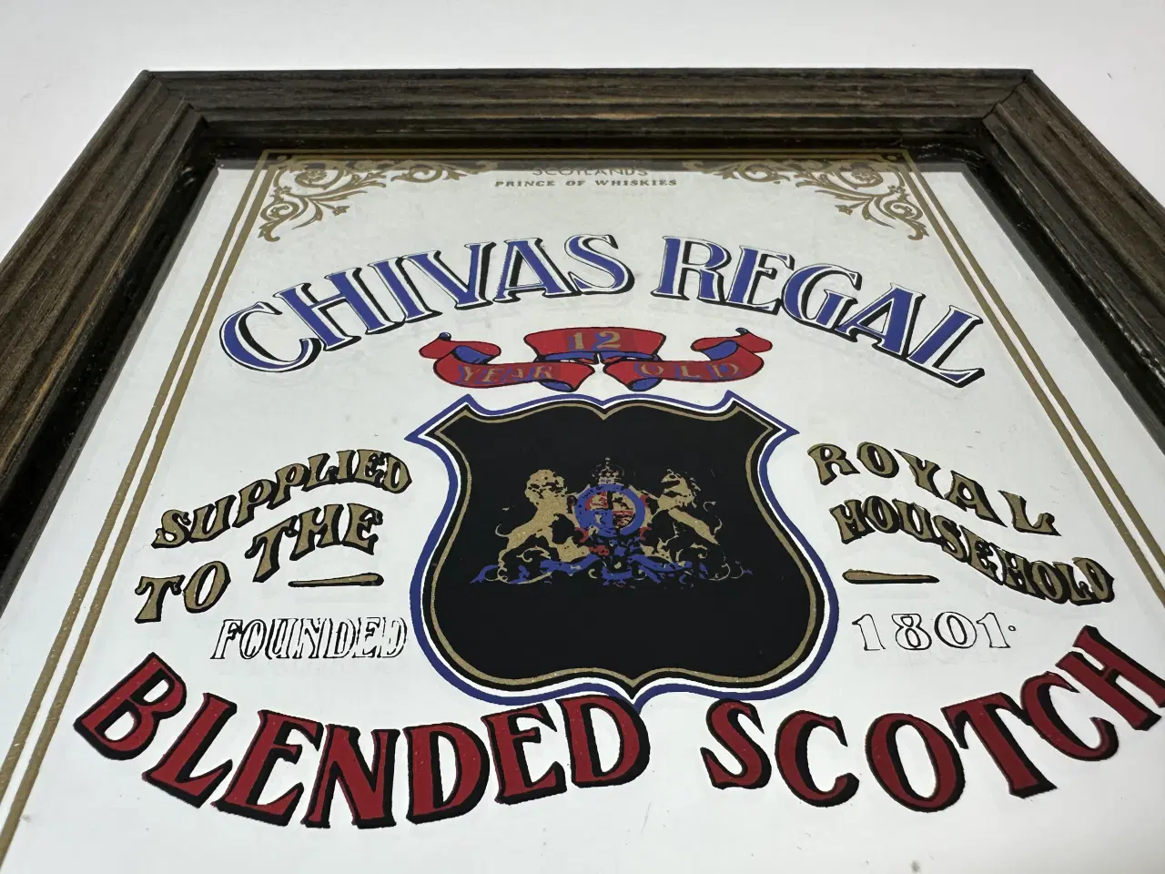 Billede 3 - 'Chivas Regal whiskey' spejl