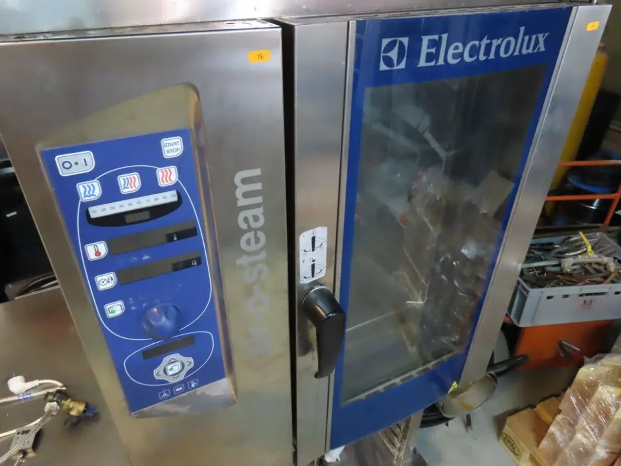 Billede 4 - Industrikombiovn med Emhætte ELECTROLUX AIR-O-STEAM