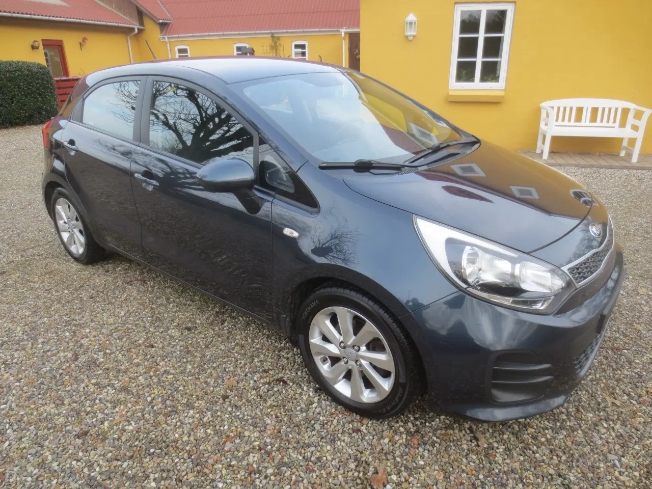 Billede 4 - Kia Rio 1.4 i Årg 2015 Nysynet.