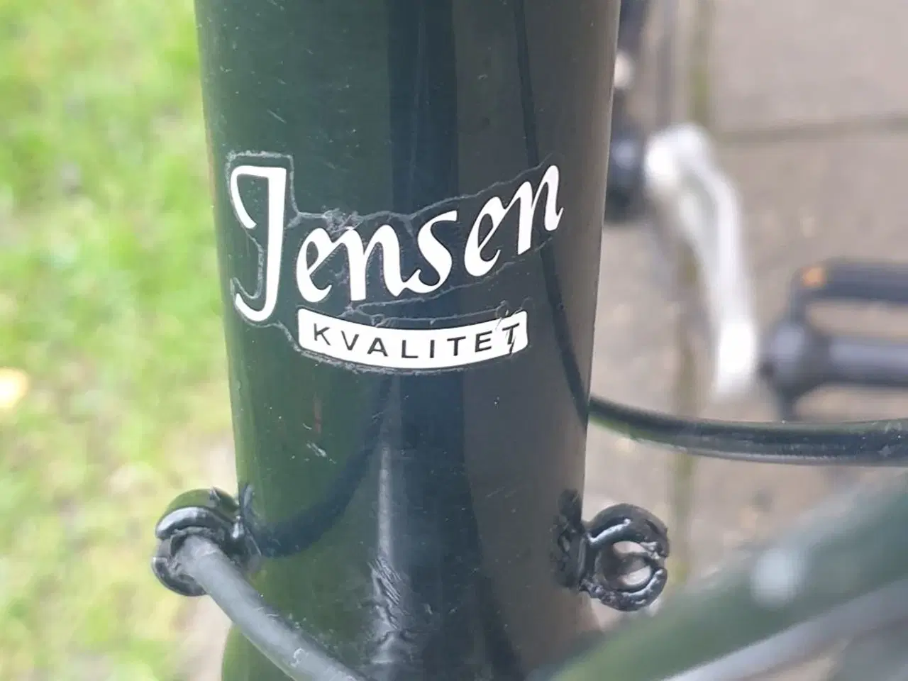 Billede 13 - Jensen damecykel m. barnestol, 7 gear, 51 cm stel