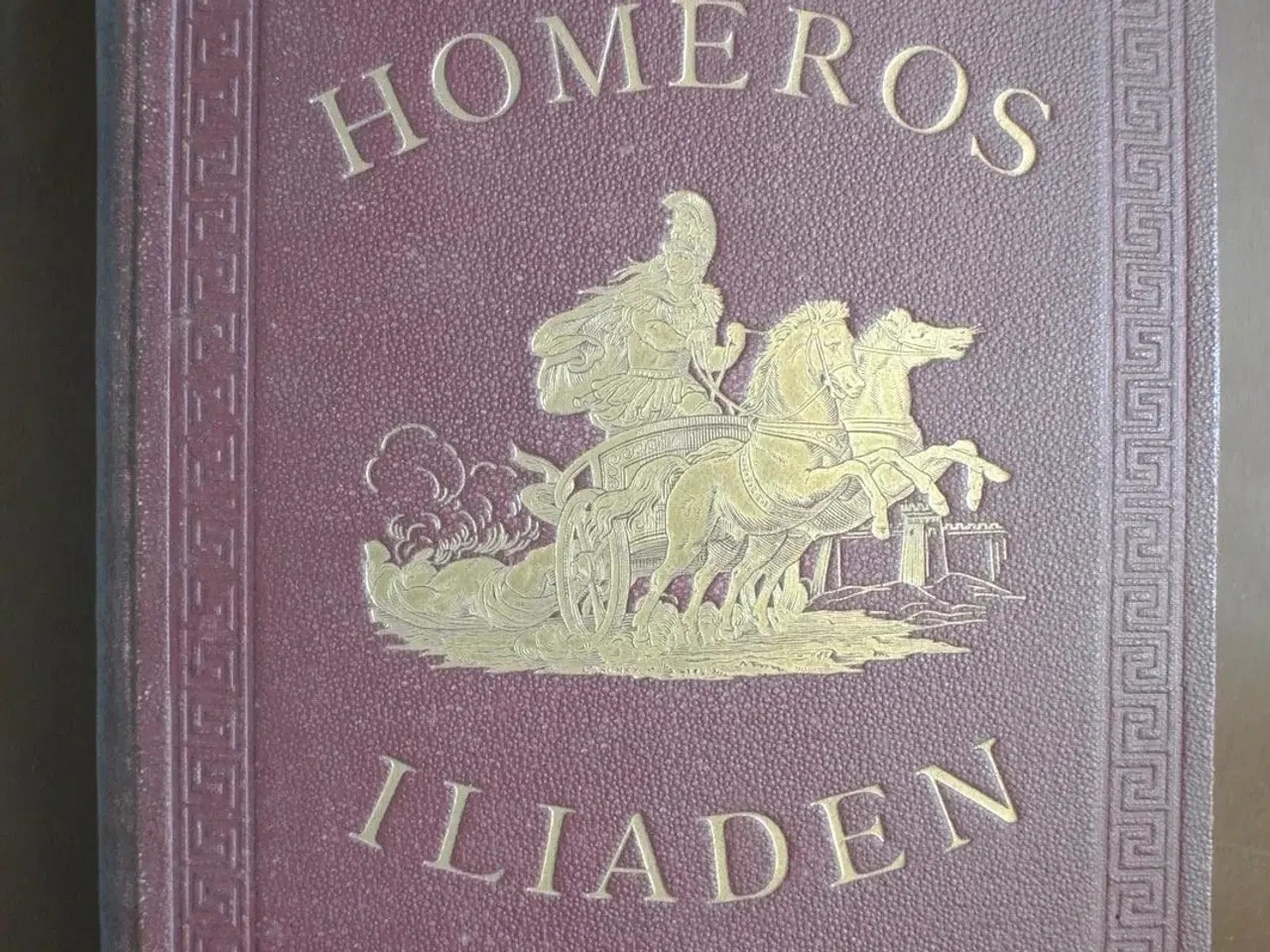 Billede 2 - homeros iliaden, af homer oversat af m. cl. gertz,