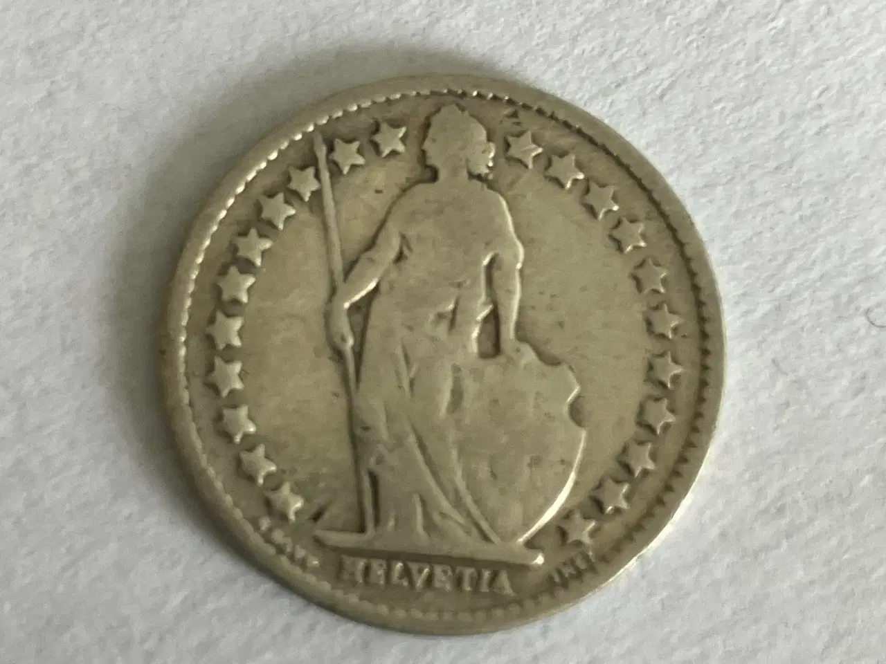 Billede 2 - 1/2 Franc Switzerland 1910