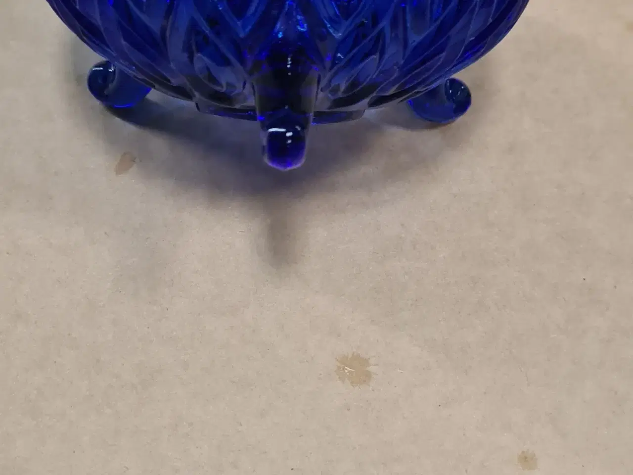 Billede 2 - Askebæger i glas blå