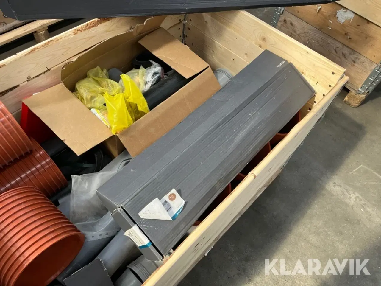Billede 5 - Blandet lot - linjedræn, kloakrør, fittings