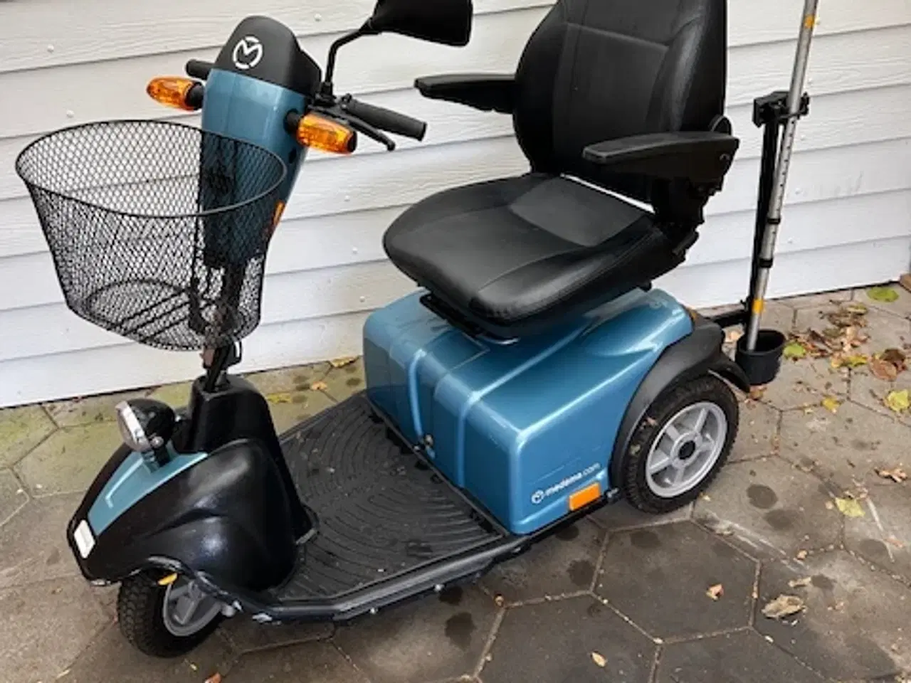 Billede 1 - Velholdt Medema El-scooter med nye batterier