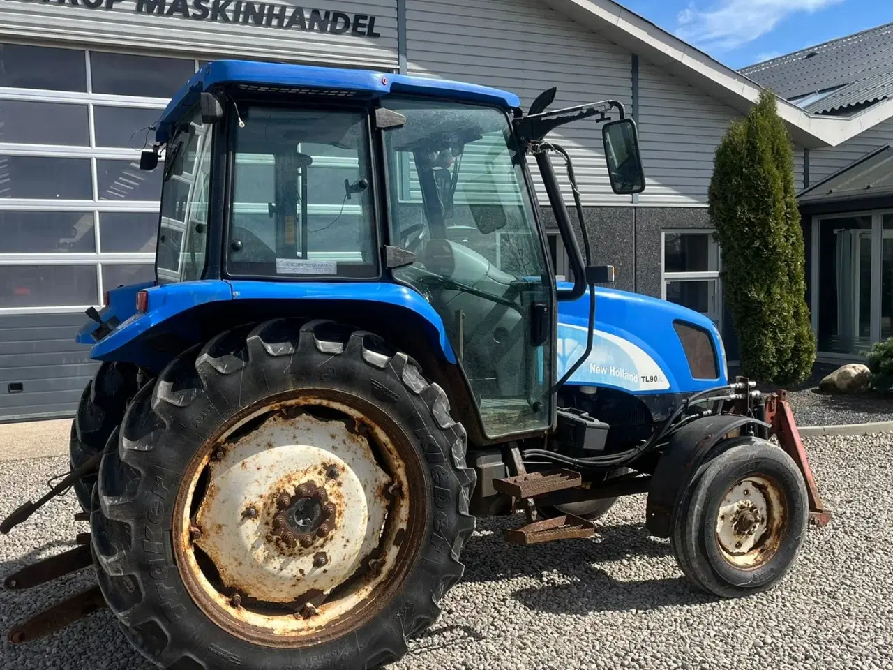 Billede 11 - New Holland TL90A Med frontlift