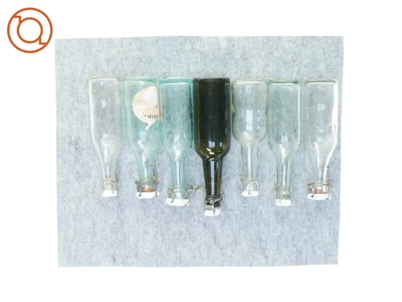 Billede 2 - Forskellige patentflasker vintage glasflasker (str. 20 cm)