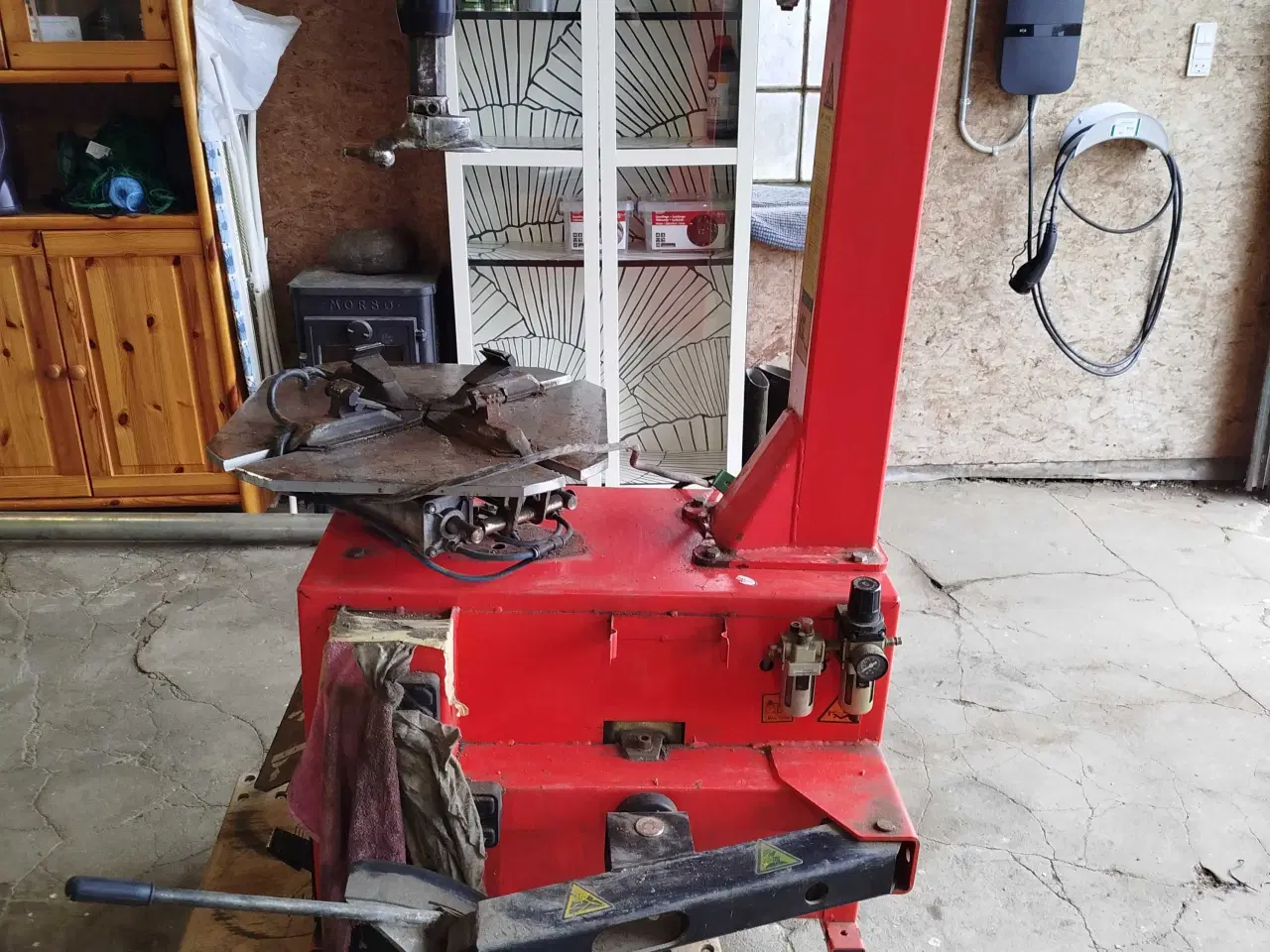 Billede 3 - Dækmaskine