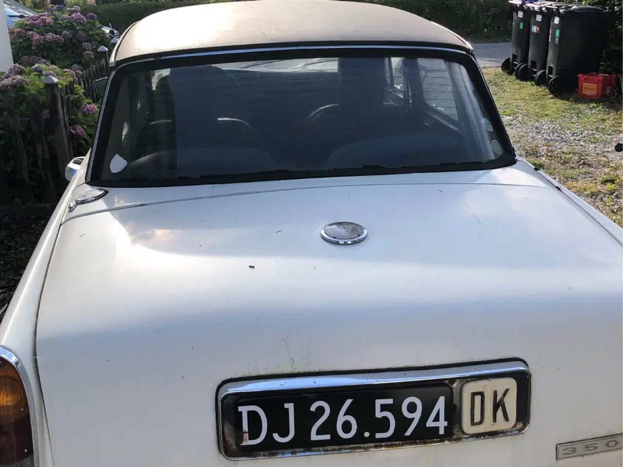 Billede 4 - Rover v8 med sorte plader