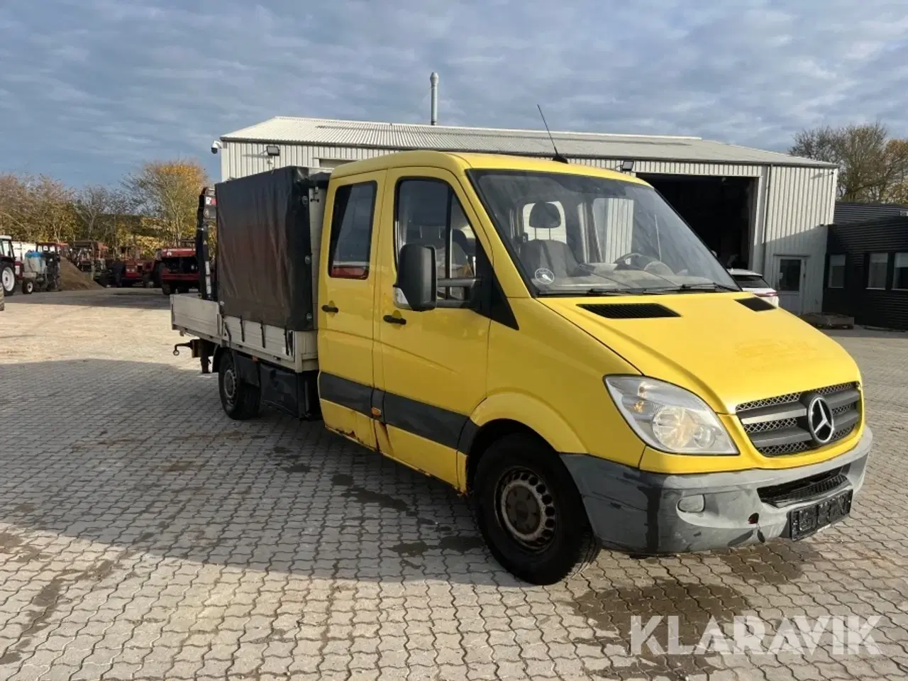 Billede 2 - Ladbil med kran Mercedes-Benz Sprinter 311 Cdi