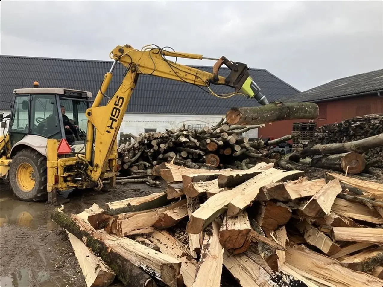 Billede 3 - Lasco Keglekløver til gravemaskiner