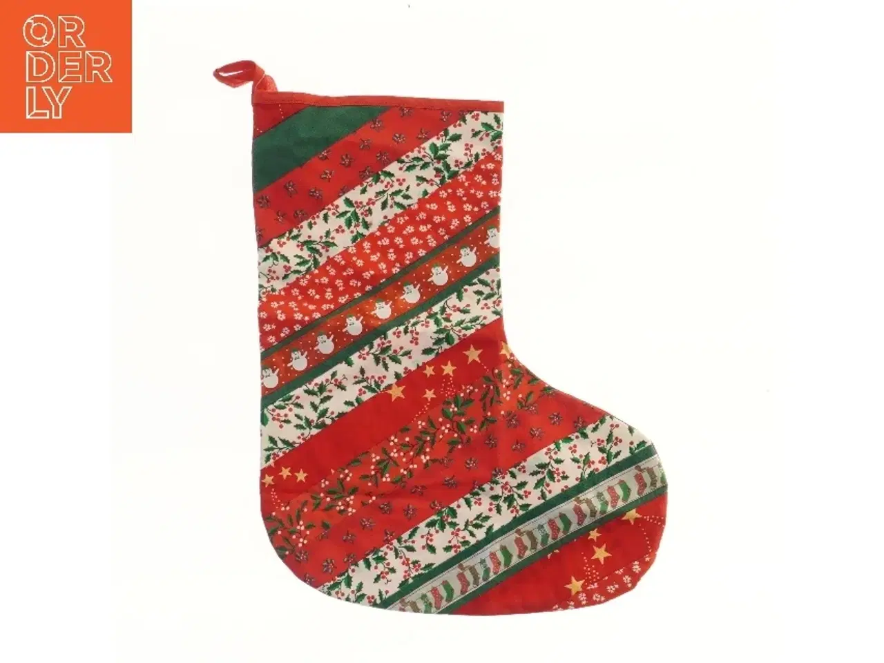 Billede 1 - Julestrømpe (str. 30x38 cm)