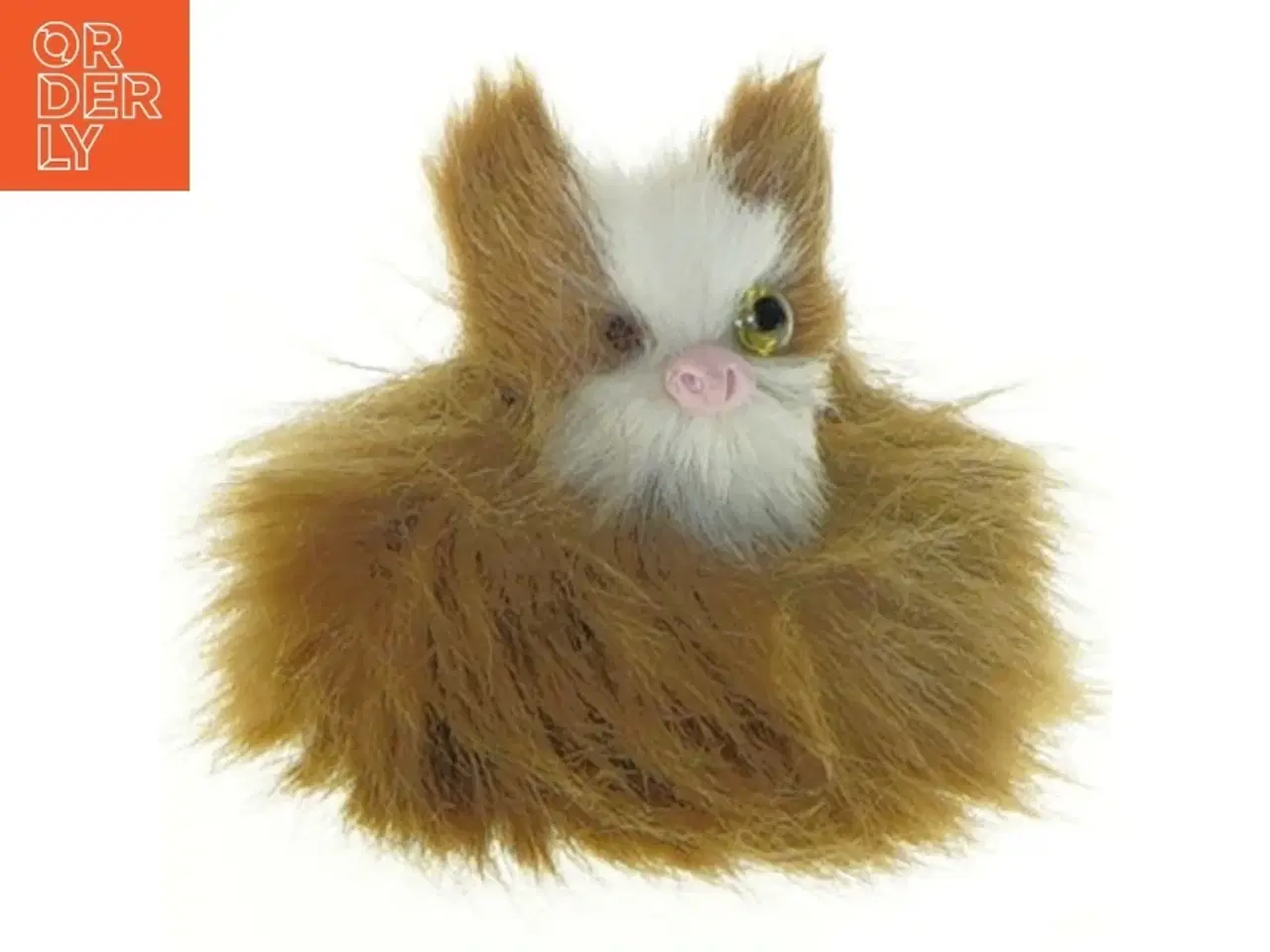 Billede 1 - Pelset marsvin figur (str. 5 x 4 cm)