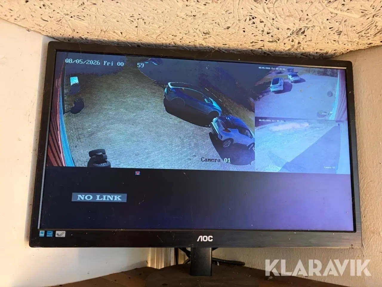Billede 7 - Overvågningssystem CamVision 4 kamera med harddisk