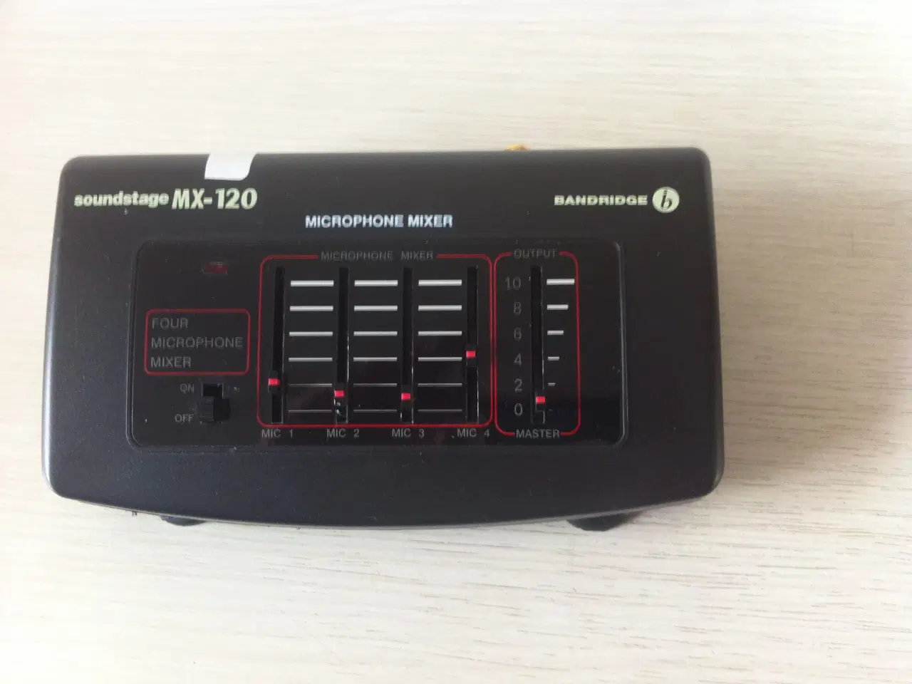 Billede 3 - Soundstage MX-120 4 kanals Microphone Mixer 