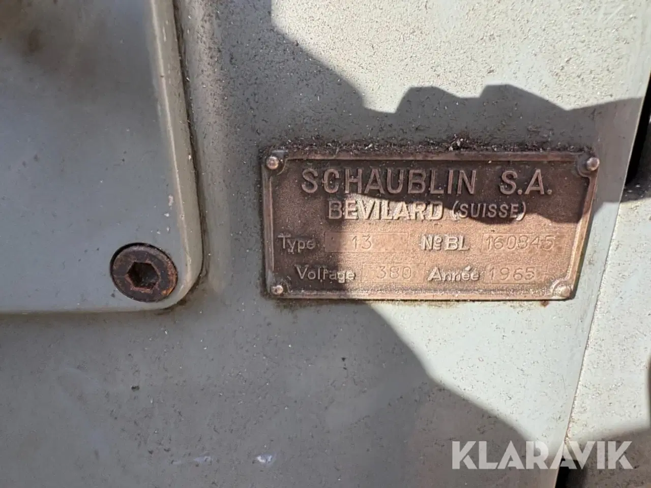 Billede 2 - Fræsemaskin SHAUBLIN 13
