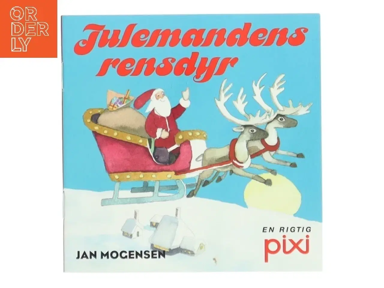 Billede 1 - Julemandens rensdyr af Jan Mogensen (f. 1945) (Bog)