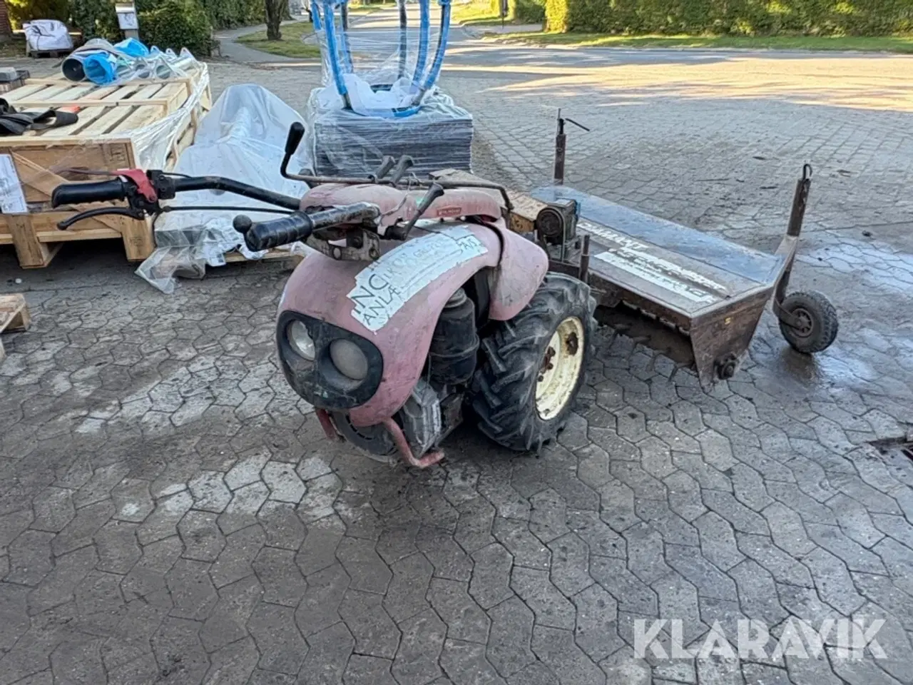 Billede 3 - Redskabsbærer Valpadana Blitz 120 Rev med stenrive