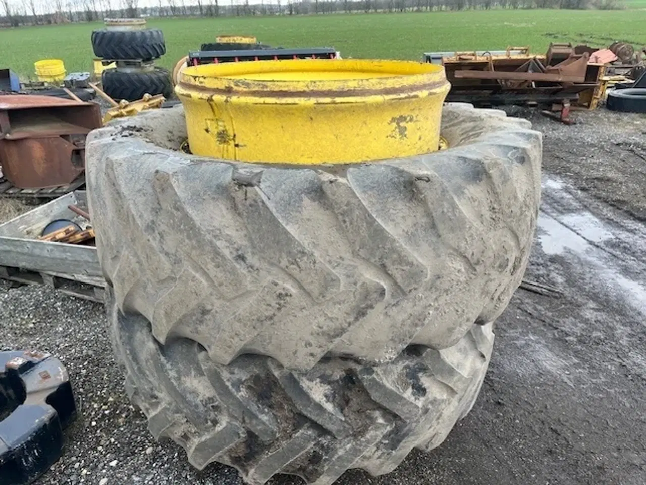 Billede 1 - Goodyear 600/65R38 20% 4 SPÆNDER PR HJUL