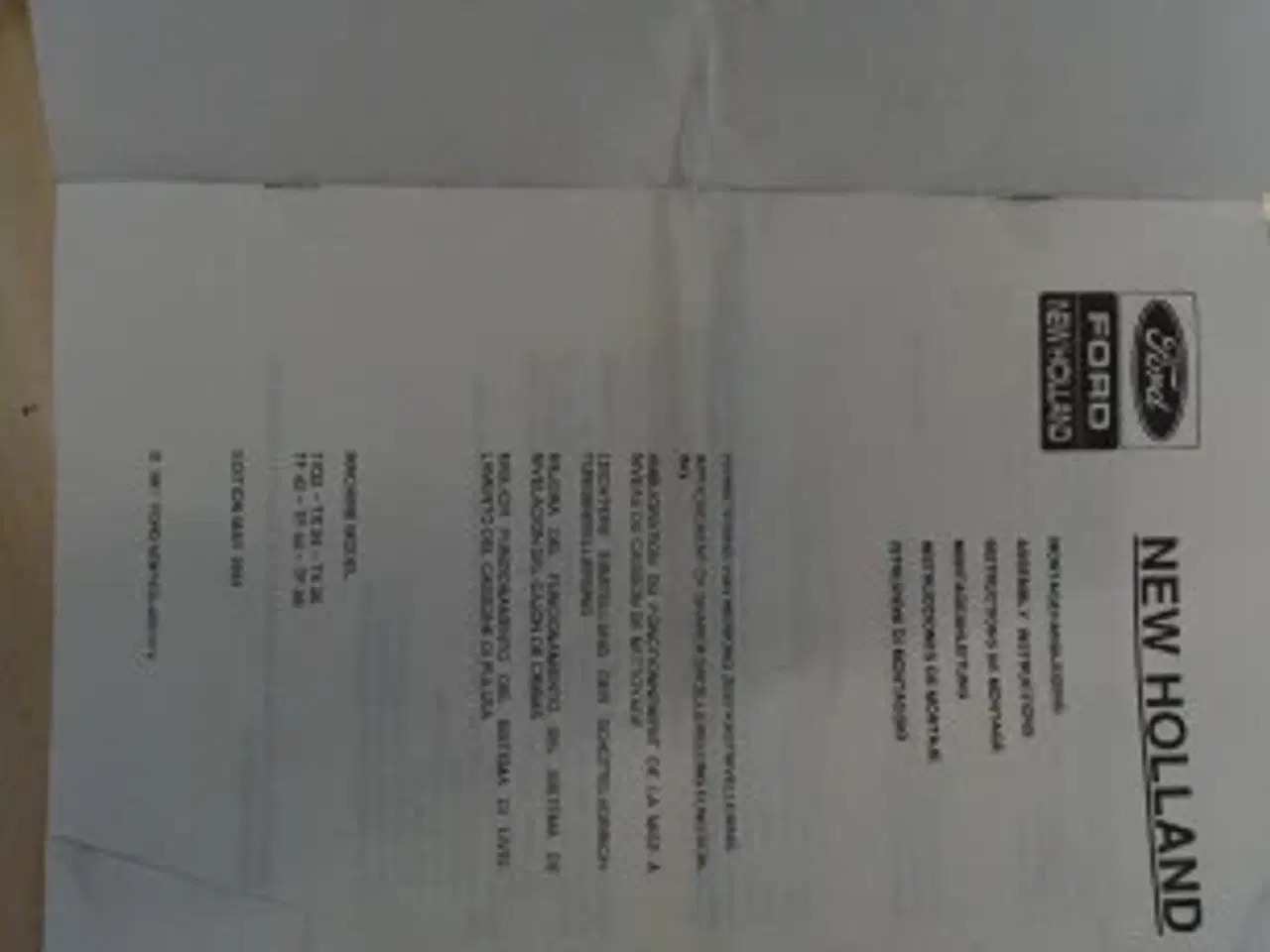 Billede 13 - New Holland TX36 Regolering 9560093