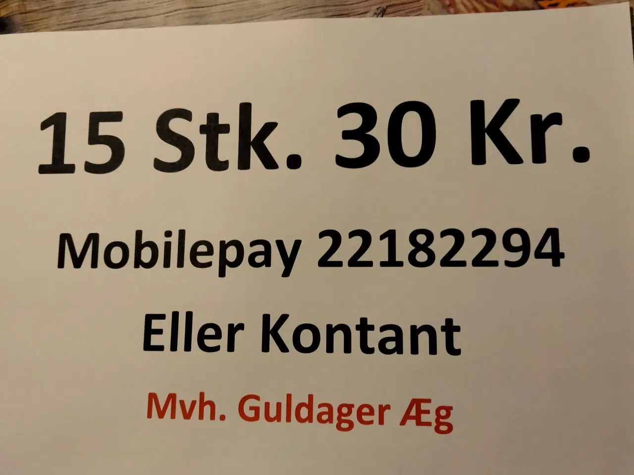 Billede 1 - Friske land æg