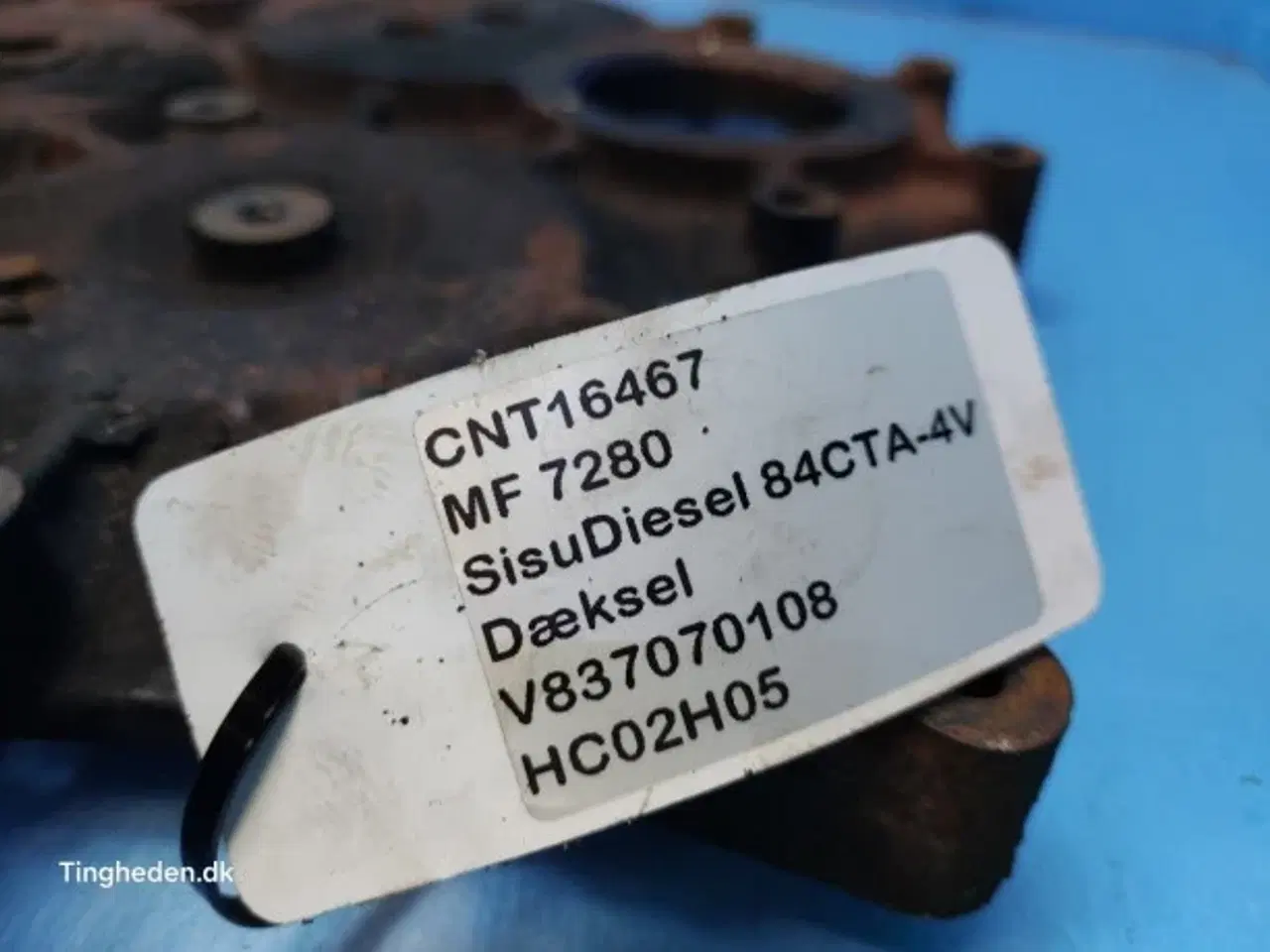 Billede 16 - SisuDiesel 84CTA-4V Dæksel V837070108