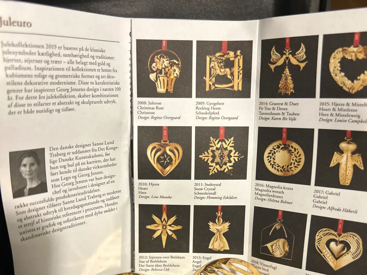 Billede 4 - George Jensen uro 2019  hjerte med pap omslag  nyt