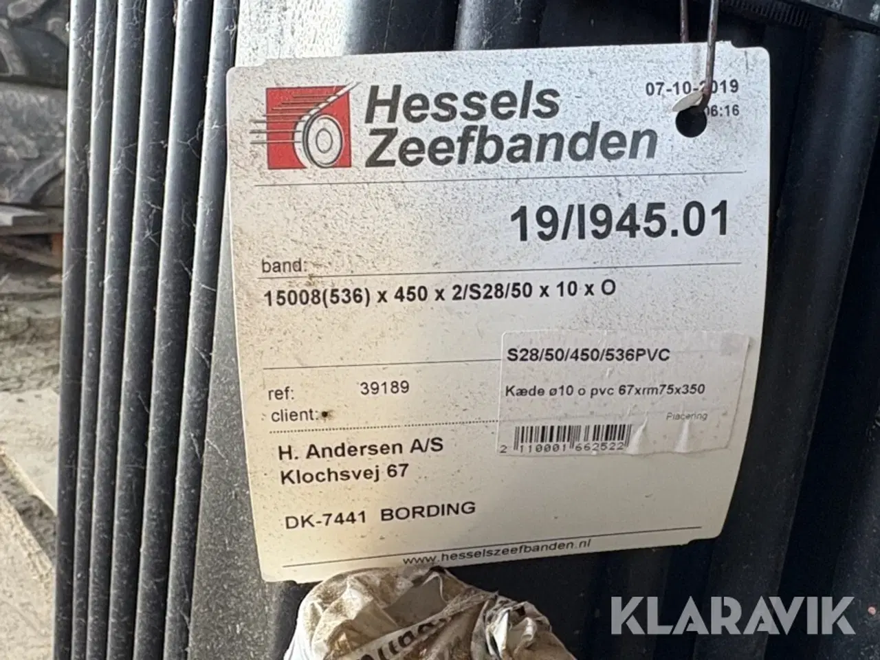 Billede 5 - Remkæde Hessel Zeefbanden 19/1945.01