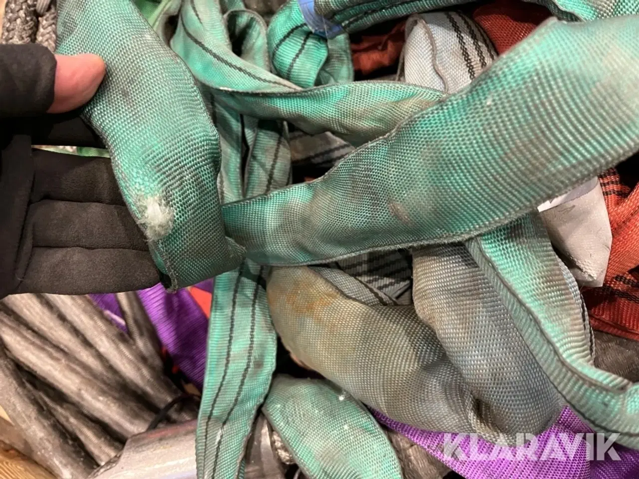 Billede 7 - Assorterede stropper 6 paller - kasserede