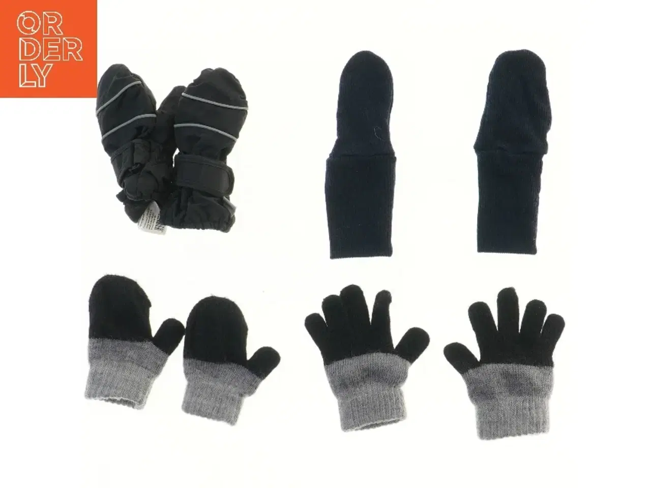 Billede 1 - Børnehandsker sæt 4 stk (str. 4 stk 11,5 cm)