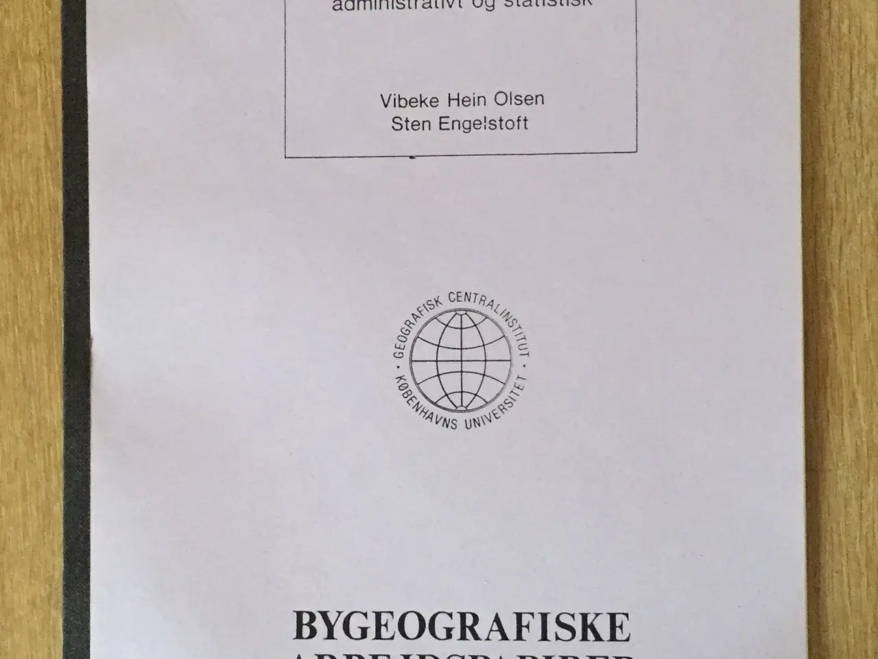 Billede 1 - Danmarks inddeling - administrativt og statistisk