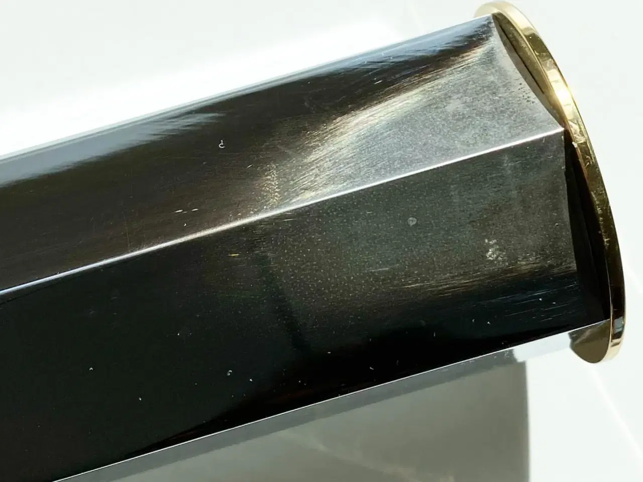 Billede 5 - Fyrfadsstager, kantede, blandede metaller, sæt a 3 stk