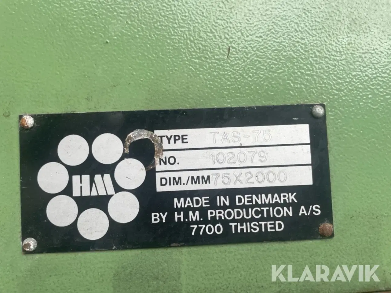 Billede 9 - Båndpudser HM TAS-75