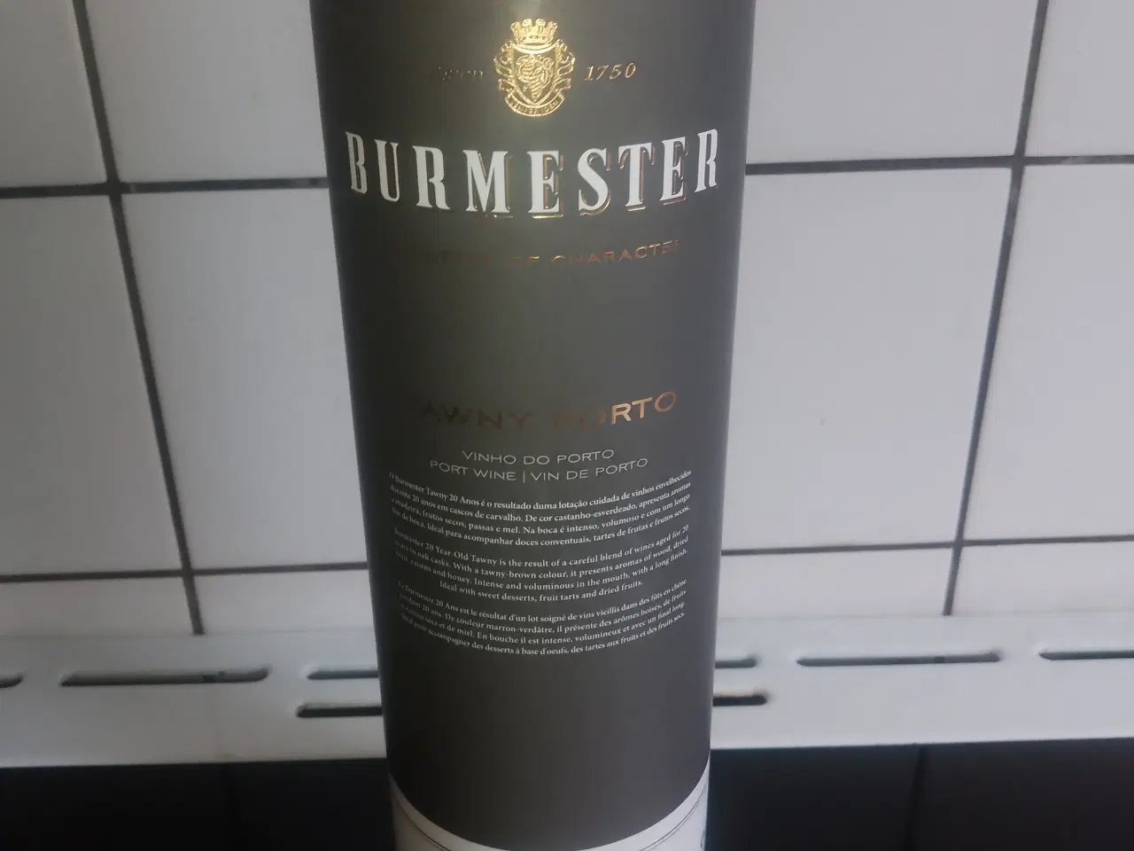 Billede 2 - Portvin Burmester 20 years old tawny porto