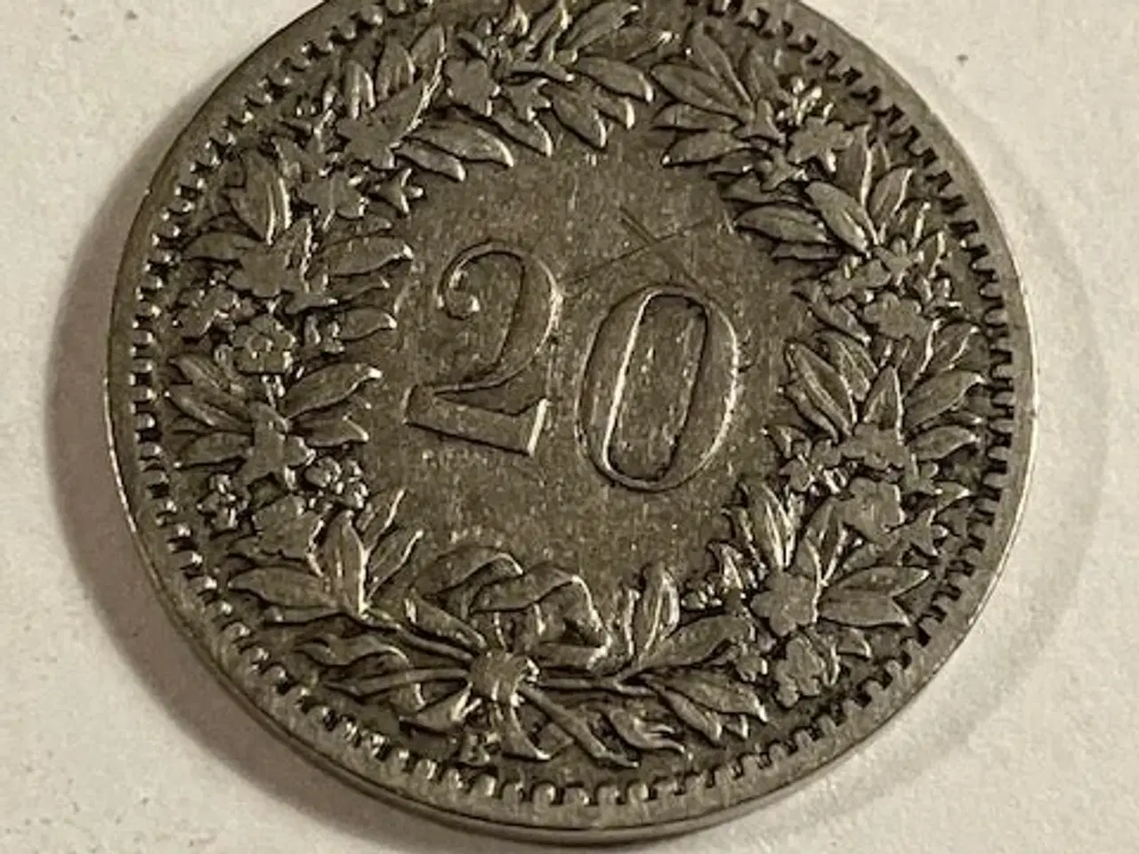 Billede 2 - 20 Rappen Switzerland 1885