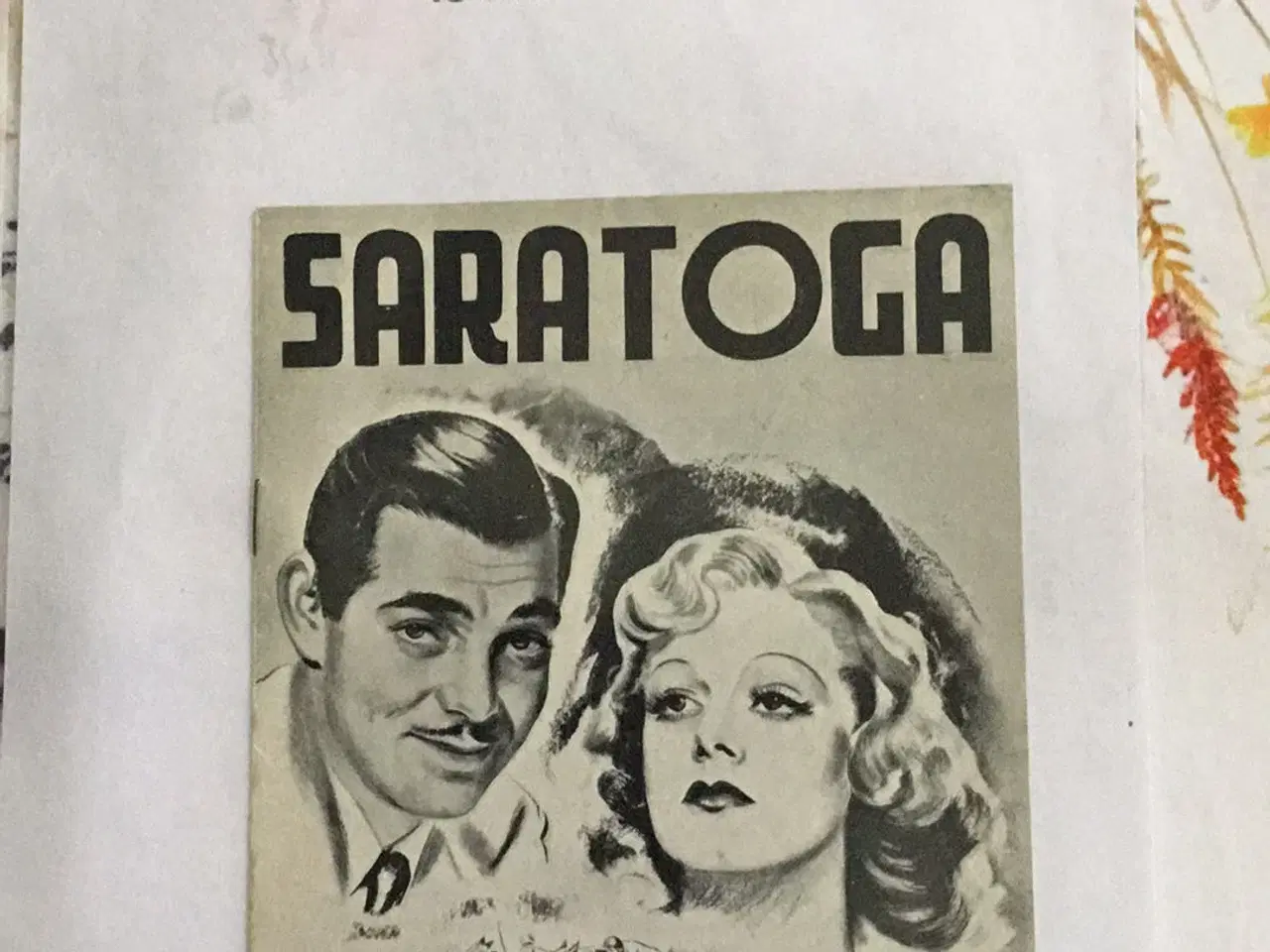 Billede 1 - Filmprogrammer - Stewart+Gable+Flynn+Garbo