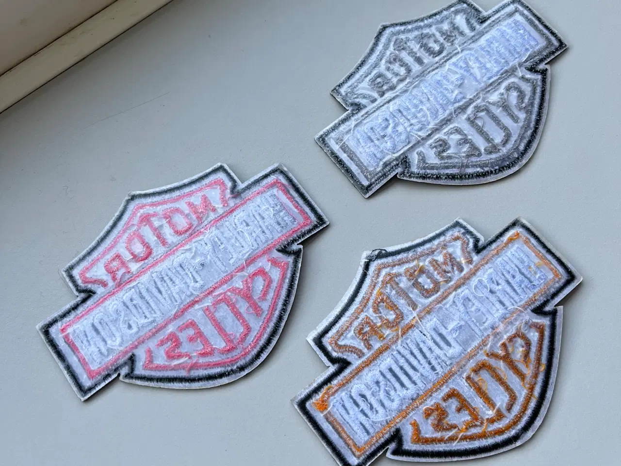 Billede 2 - Mærker/patches med Harley-Davidson