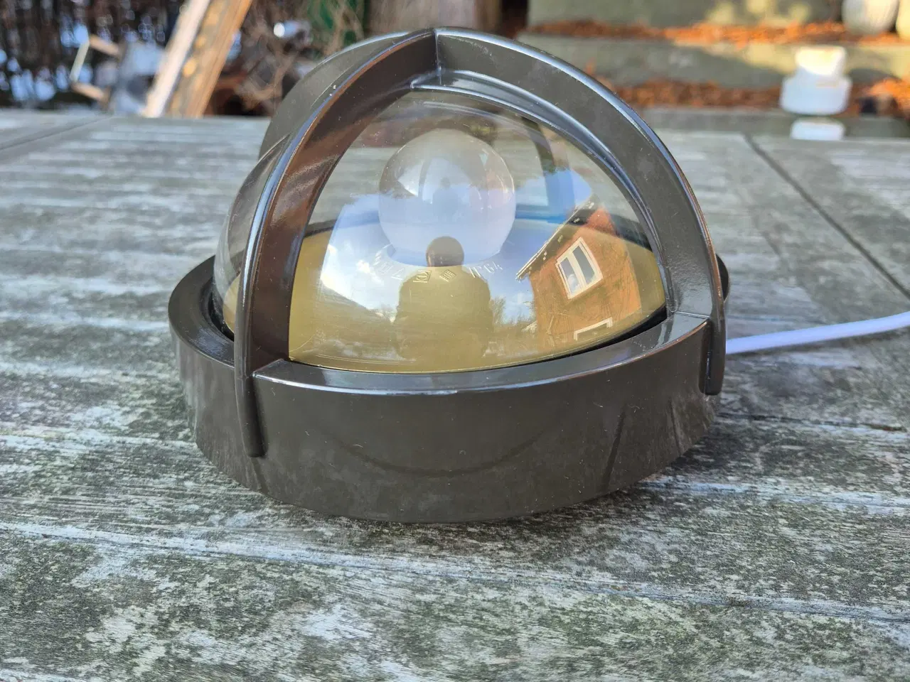 Billede 12 - Brun Minipirat med gylden reflektorskærm 