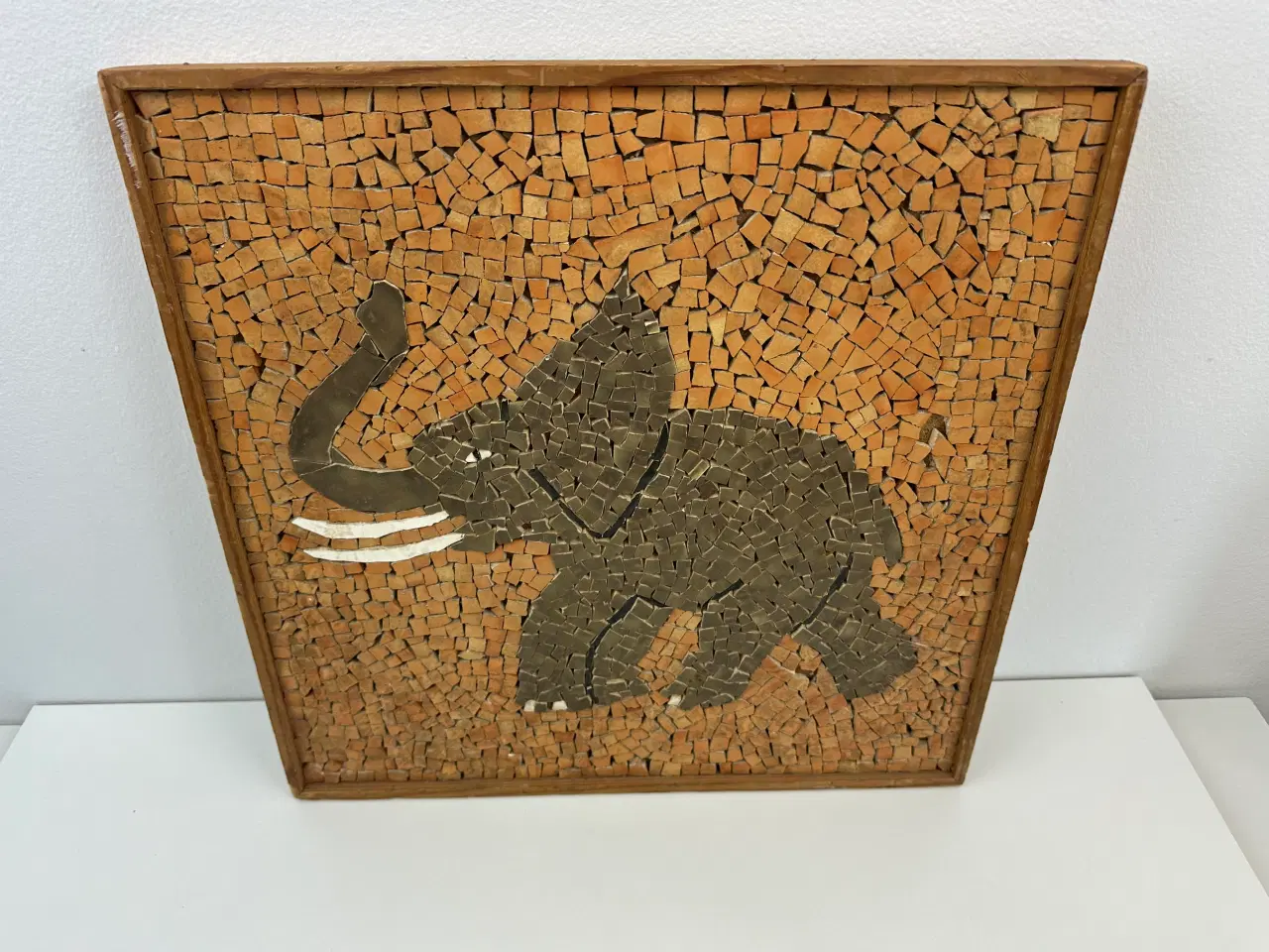 Billede 6 - Retro mosaik, Elefant