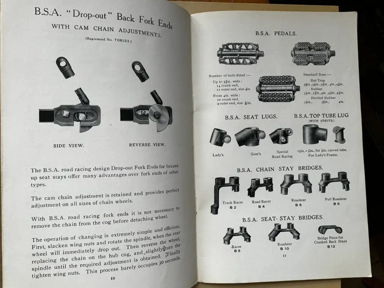 Billede 3 - 1926 - B*S*A CYCLE FITTINGS HANDBOOK