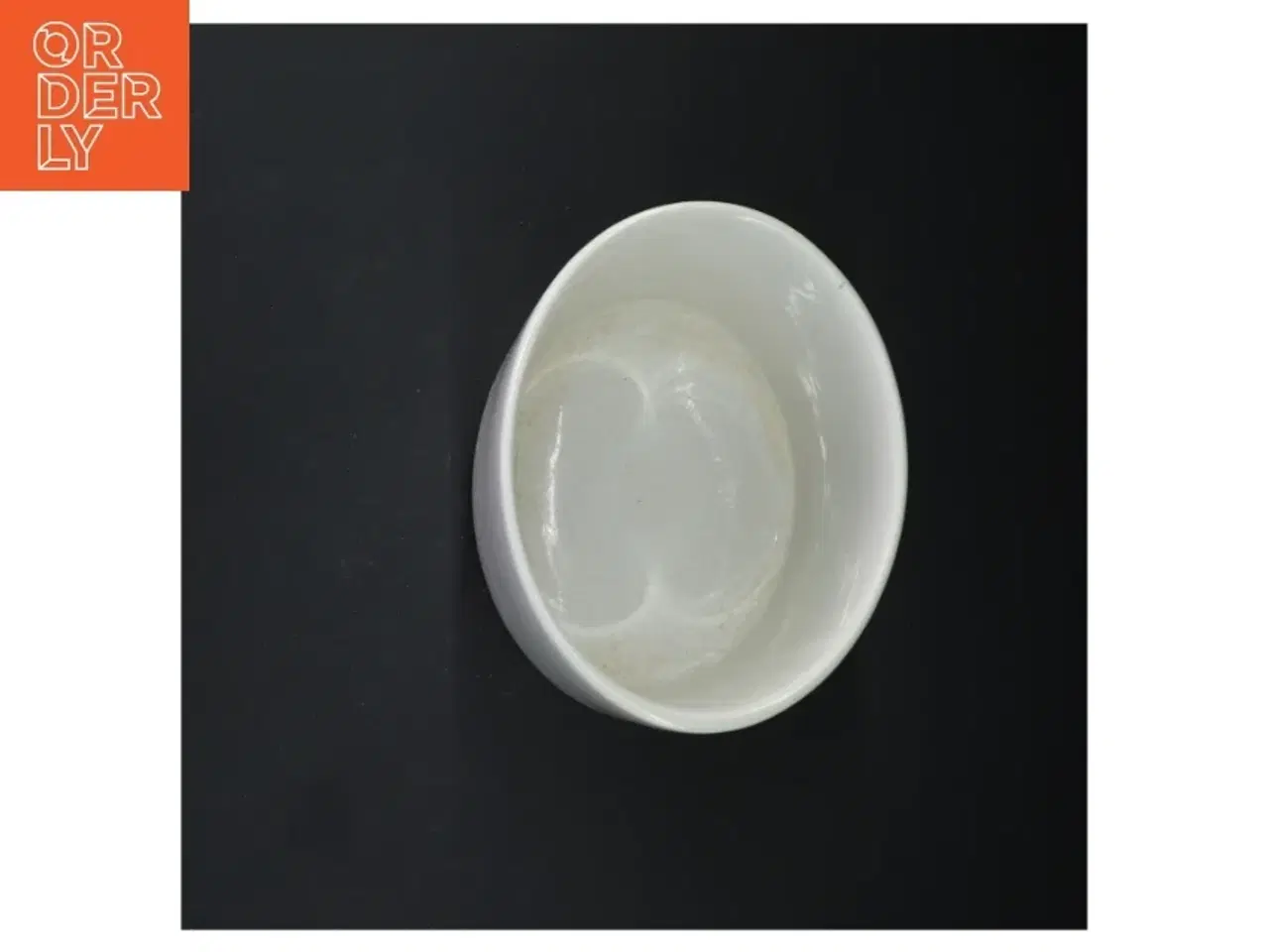 Billede 3 - Lille hvid keramik urtepotteskjuler (str. 14 cm)