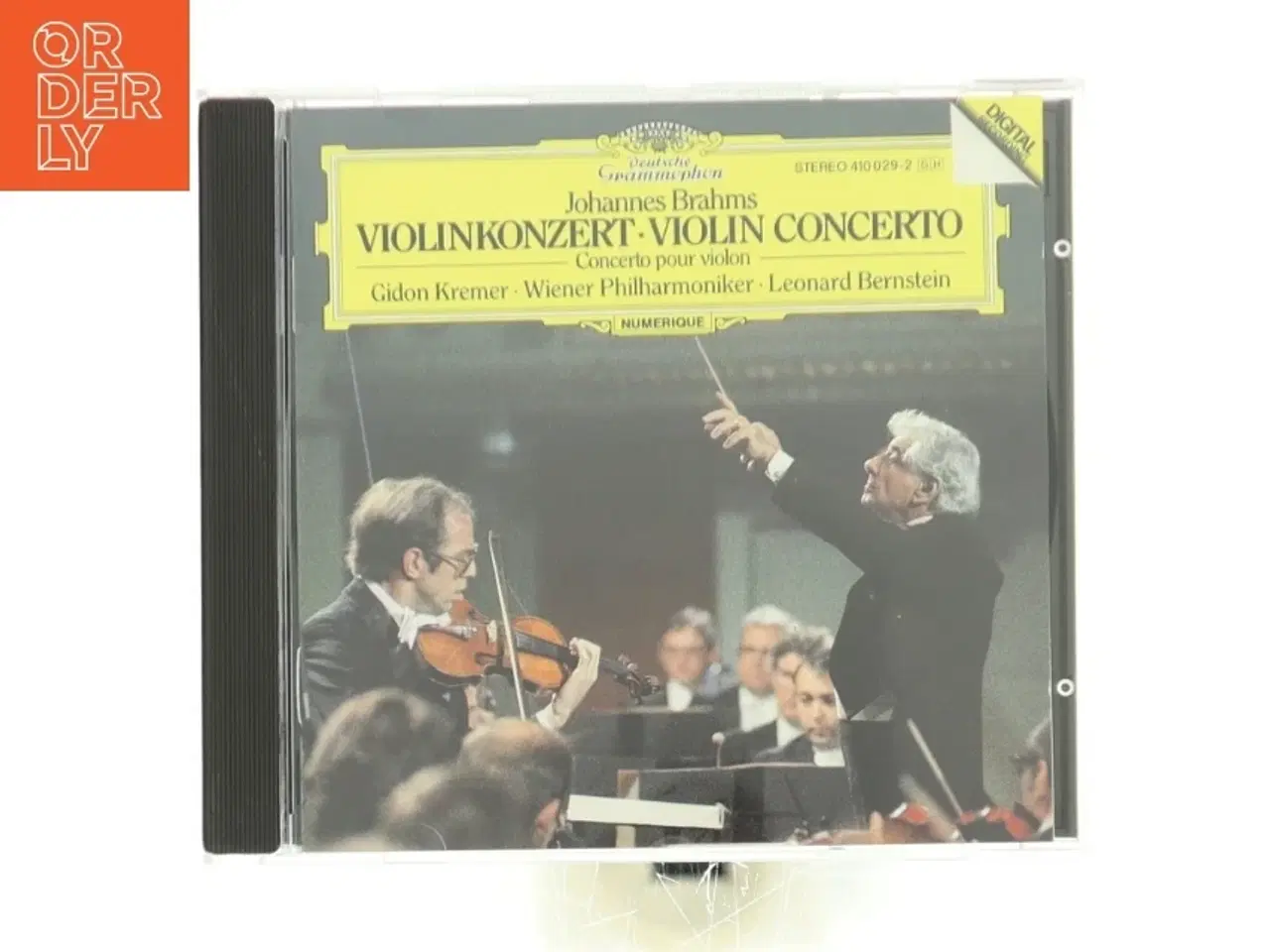 Billede 1 - JOHANNES BRAHMS - Violinkonzert: Violin Concerto med Gidon Kremer (DVD)