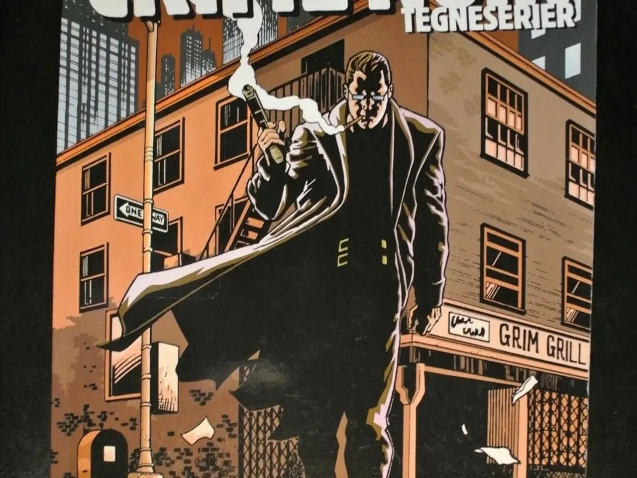 Billede 1 - lær at tegne crime noir tegneserier, af christophe