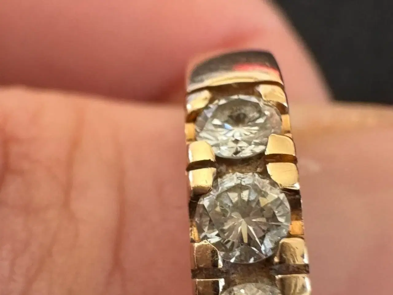 Billede 1 - Alliancering i 14 KT. 0,07 CT