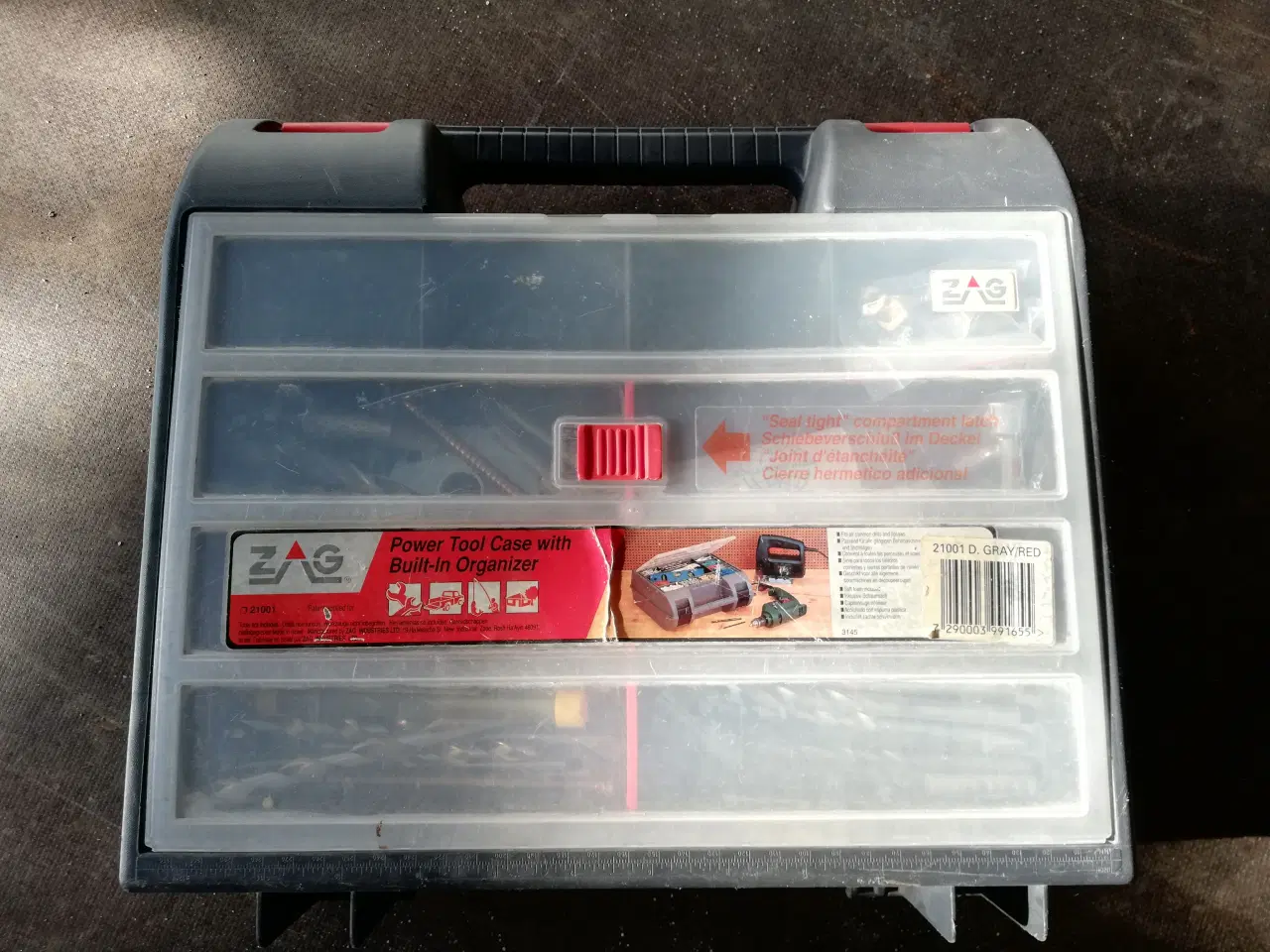 Billede 1 - Værktøjskasse med opbevaringsrum