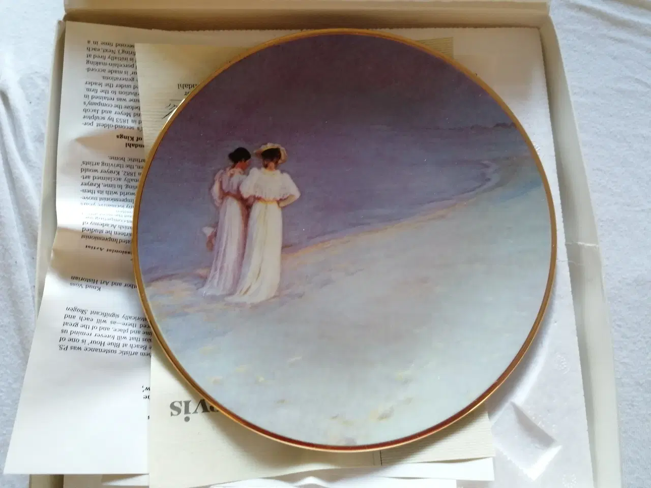 Billede 11 - 8 stk Krøyer tallerkner sælges billigt 