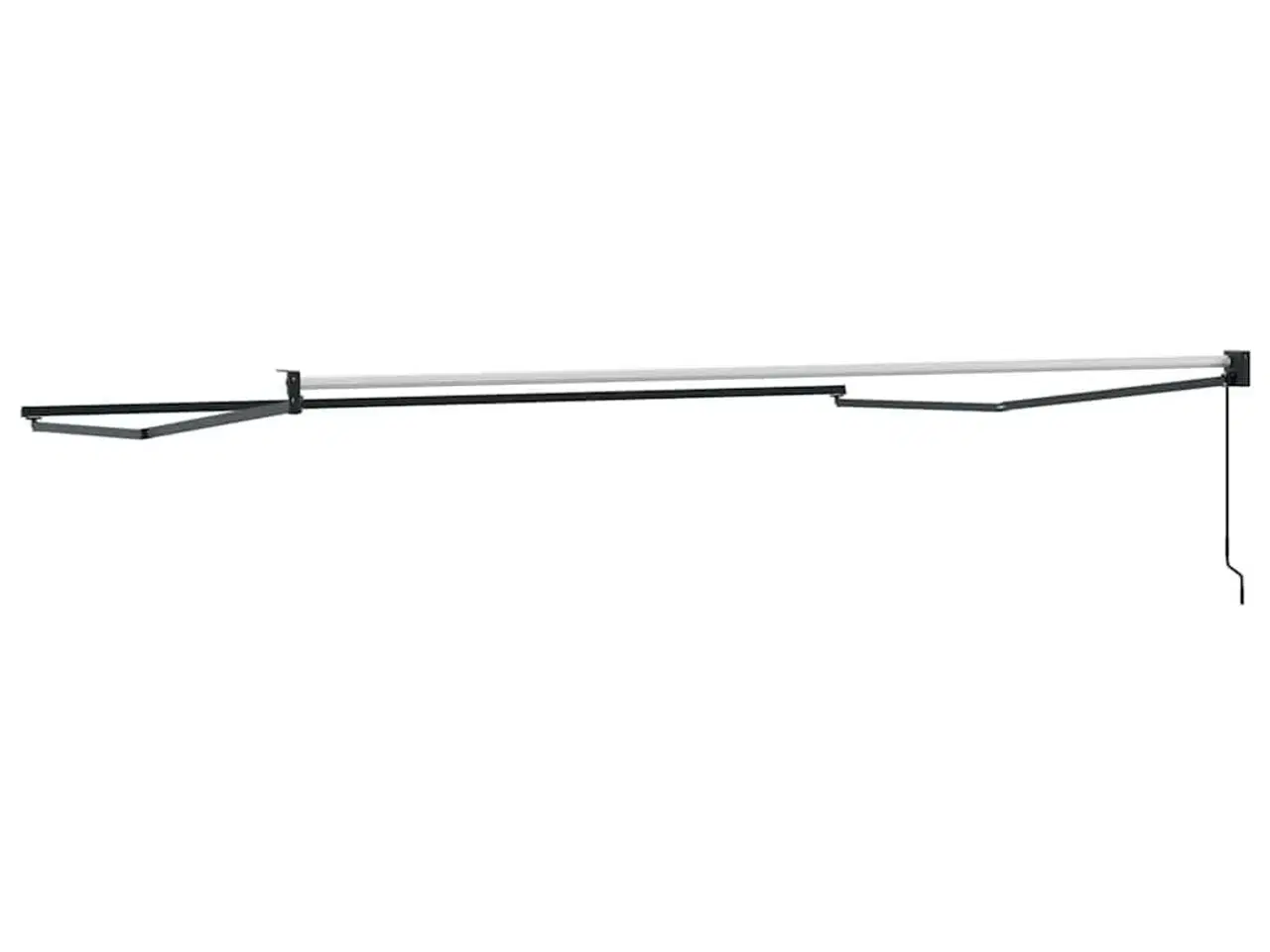 Billede 6 - Markiseramme Antracit 4 ×3 m Metal